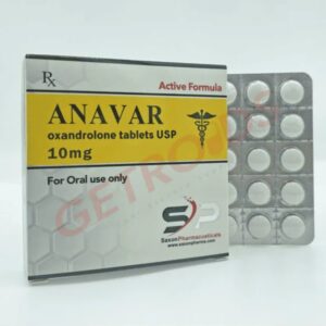 Anavar 10mg 50 Tabs Saxon Pharma USA