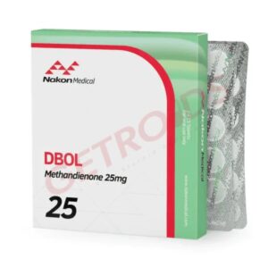 Dbol 25mg 50 Tablets Nakon Medical USA