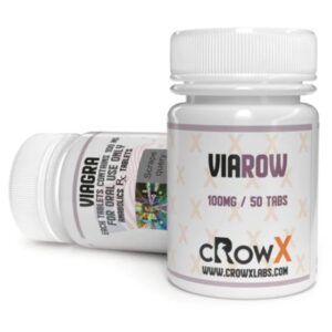 Viarow 100 mg (Viagra) 50 Tablets Crowx Labs USA